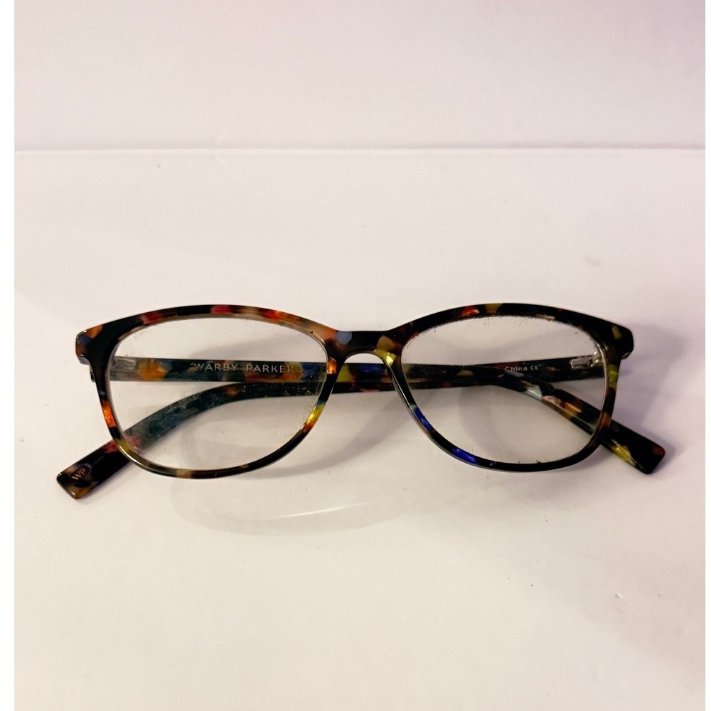 Warby Parker Eyeglasses Daisy Multi-Color Tortoise Shell Frames Glasses